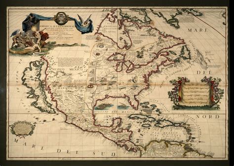 Old American Map With Ancient Cities Rtartaria