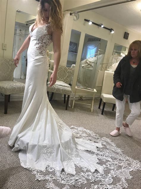 A blue by enzoani wedding dress from alexandra's boutique is sure to make your wedding day unforgettable and make your fiance see only you. Enzoani Blue Laramie | Dresses, Dream dress, Wedding ...