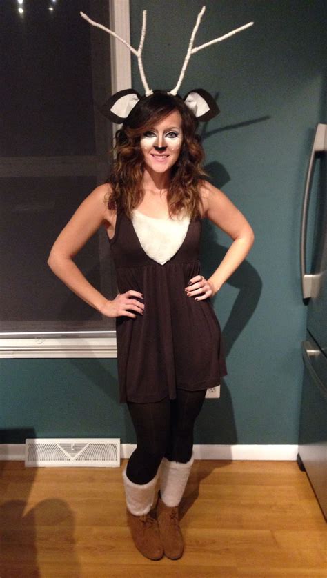 My DIY deer halloween costume #deer #halloween #costume #makeup #deermakeup | Holiday Things ...