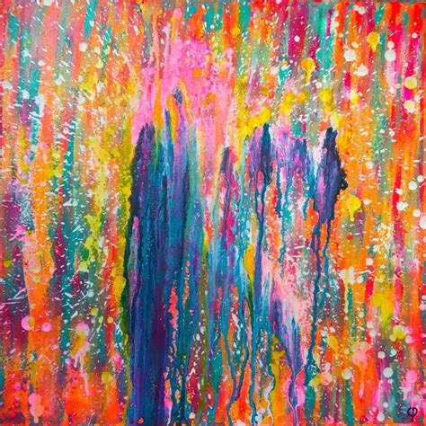 City Ghosts Acrylic Painting By Filothei Croonen Acrylic Painting Canvas Painting