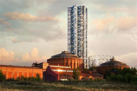 Herzog And De Meuron To Transform Gasholder Into Residential Tower On