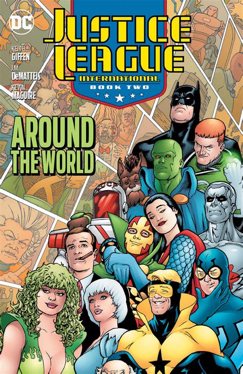 Justice League International Book 2 Around The World Fresh Comics