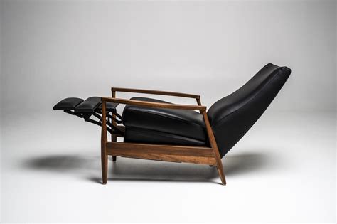 Aston Mid Century Modern Recliner Leather Lounge Chair Modern Recliner
