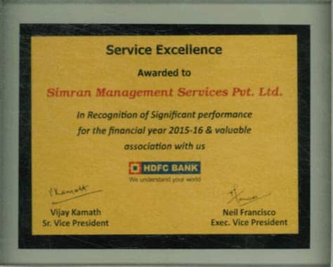 Hdfc (housing development financial corporation) bank limited is a public sector bank headquartered in mumbai, maharastra. Simran Agency