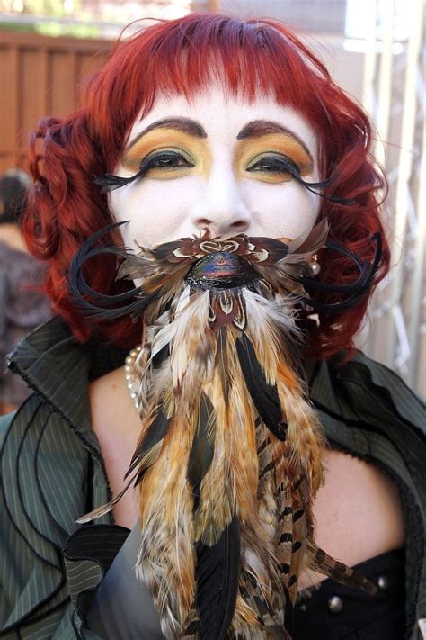 Women In Fake Beards And Mustaches Are Awesome Fake Beards Beard No Mustache Bearded Lady