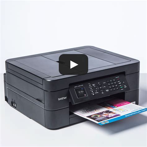 Mfc J491dw 4 In 1 Colour Inkjet Printer Brother
