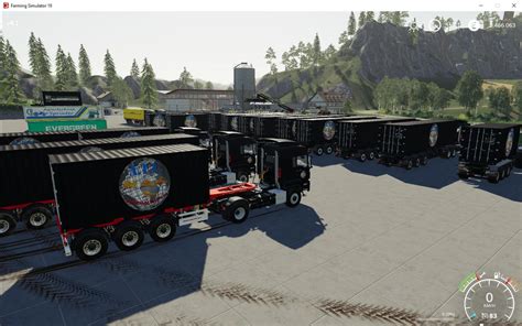 Kassbohrer Trailer Pack V1100 Fs19 Farming Simulator 19 Mod Fs19 Mod