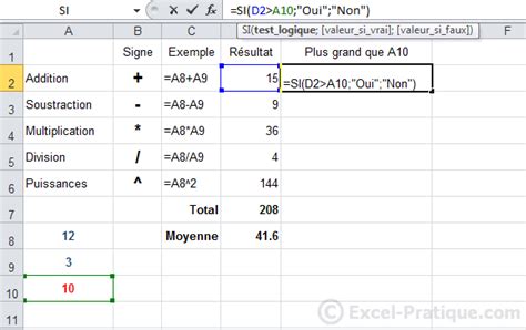 Check spelling or type a new query. Cours Excel : fonction SI, recopie de formules