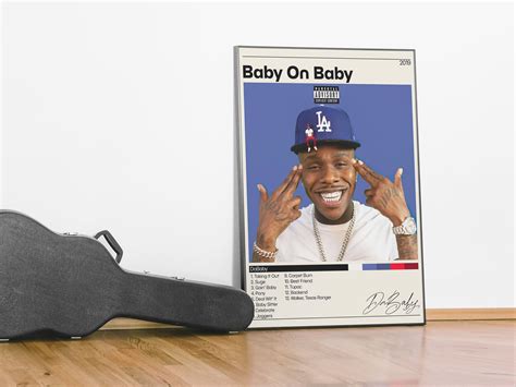 Dababy Poster Baby On Baby Poster Dababy Tracklist Album Etsy