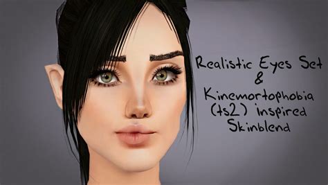 My Sims 3 Blog Realistic Eyes And Kinemortophobia Inspired Skin By