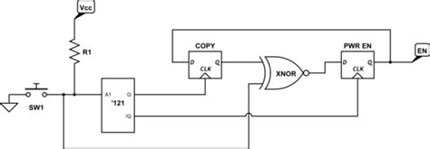Electrical Add Delay To “momentary To Toggle Button” Circuit
