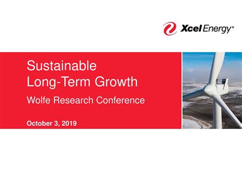 Xcel Energy Xel Presents At Wolfe Research Utilities And Energy