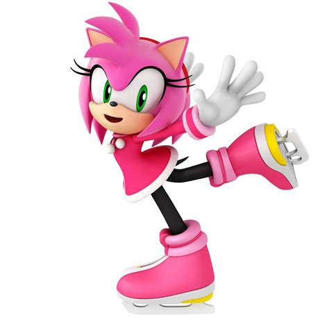 Amy Rose In Mario And Sonic At The Olympic Winter Games Flickr