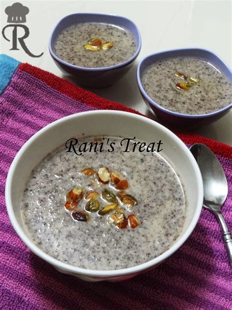 Ranis Treat Finger Millet Flakes Kheer Ragi Aval Payasam Ragi Poha Kheer