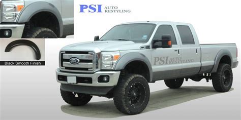 2012 Ford F 350 Super Duty Extension Style Smooth Fender Flares