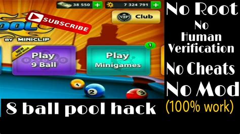 8 ball pool is rightfully one of the best sports games about billiards which is now available for android devices. how to hack 8 ball pool |no human verification | no mod ...