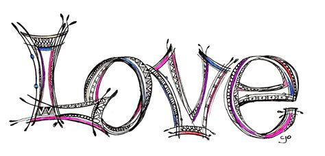 14 Love Written In Fancy Fonts Images Fancy Calligraphy Word Love