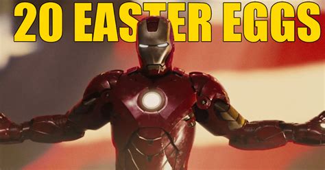 Marvel Rewatch 20 Easter Eggs From Every Mcu Movie Iron Man 2 Geek