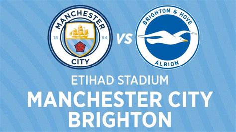 Manchester city vs brighton head to head record, stats & results. Manchester City vs Brighton Premier League: Live streaming ...