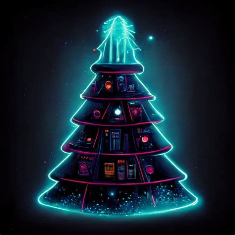A Wibbly Wobbly Timey Wimey Galaxy Christmas Tree By 8bitsunshine On