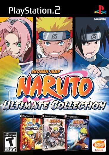 Naruto Ultimate Collection For Sony Playstation 2 The Video Games Museum