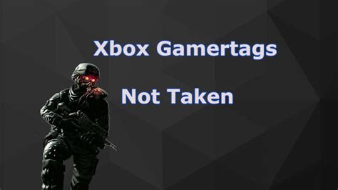 Xbox Word Gamertags Not Taken In Desc Youtube