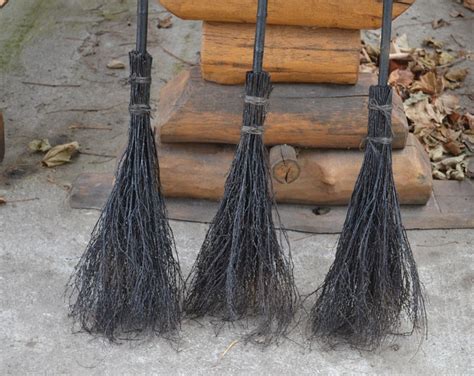Black Witchs Broom Witchs Broom Little Altar Broom Etsy