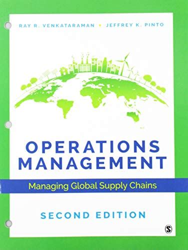 Operations Management Managing Global Supply Chains Venkataraman
