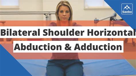 Saebomas Exercise Sitting Bilateral Shoulder Horizontal Abduction And