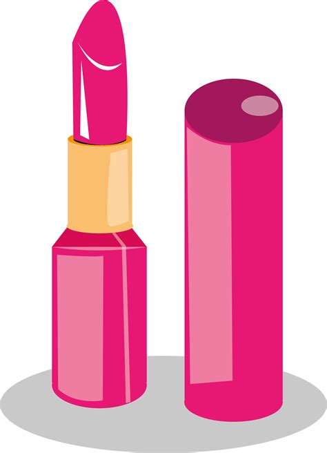 Download Cosmetics Transprent Pink Lipstick Cartoon Clipart 3675514