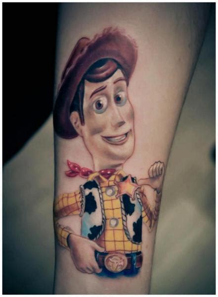 Tatuagem Braço Personagem Toy Story Por Silence Of Art Tattoo Studio