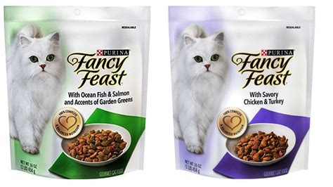 Fancy feast is a company that is committed to preparing gourmet cat food selections, and has wide variety: Purina Fancy Feast Gourmet Cat Food 2 Flavor Variety ...