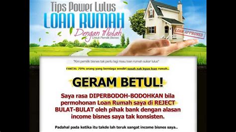 Available for private sector and selected glcs. Tips Dan Cara Mudah Lulus Bahagian Pinjaman Perumahan ...