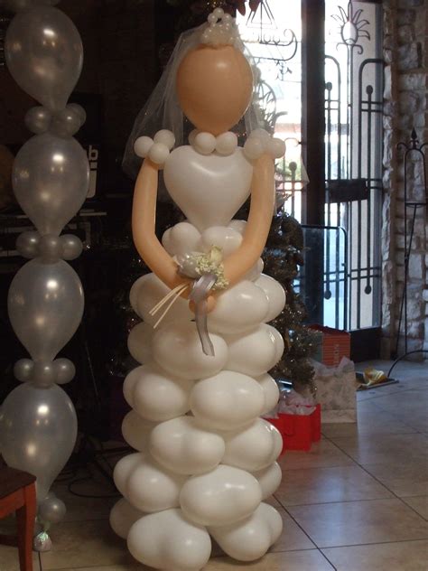 Cute Bride Balloon For A Bridal Shower Bridal Shower Balloons