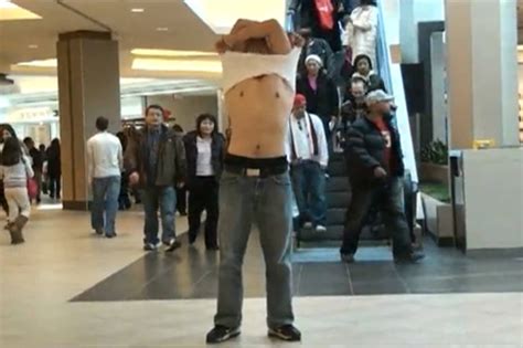 Crazy Asian Guy Dancing In Public To Break Racial Stereotypes