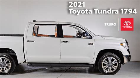 Truro Toyota Presents 2021 Toyota Tundra 1794 Edition Virtual Tour