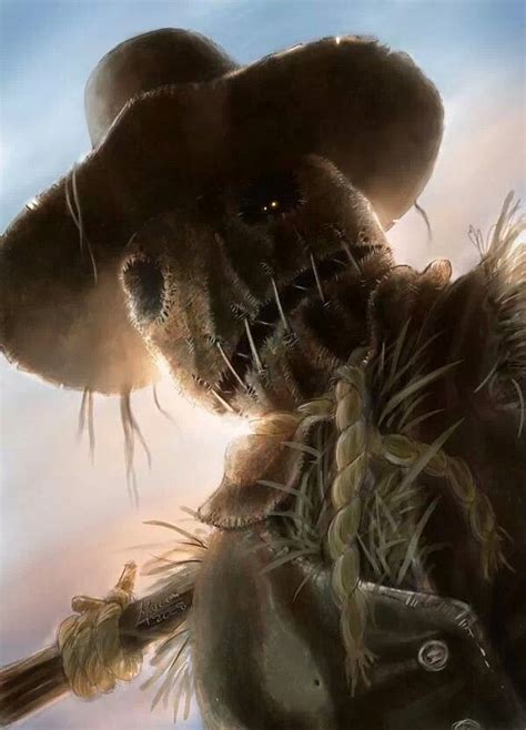 Smiling Scarecrow Scarecrow Halloween Scarecrow Scary Scarecrow