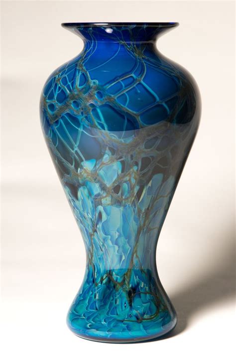 Cloud Vase 6 By Mike Wallace Art Glass Vase Broken Glass Art Shattered Glass Sea Glass Art