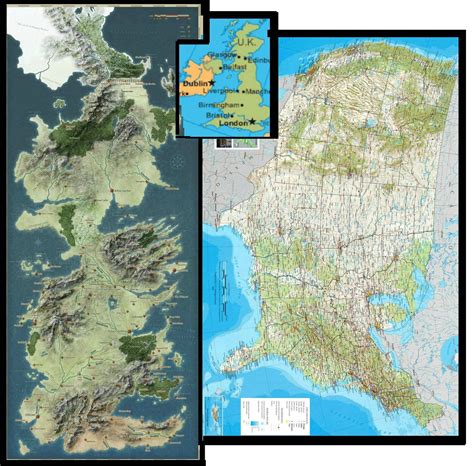 Map Of Westeros England Maps Of The World Images