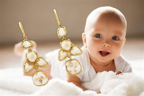 The Earrings Are Called Baby And Feature Little Clusters Of Baby