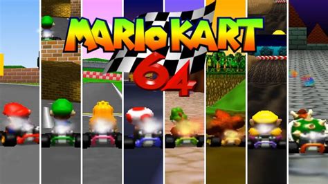 Mario Kart 64 Characters