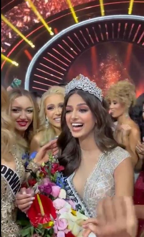 Miss Universe 2021 Harnaaz Sandhu Gets Candid Abou Harnaaz Sandhu Nda Uk