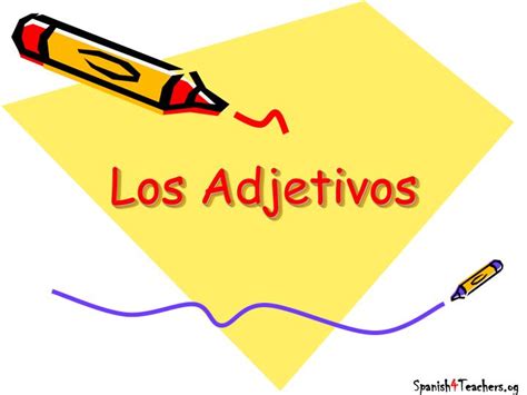 Ppt Los Adjetivos Powerpoint Presentation Free Download Id4544273