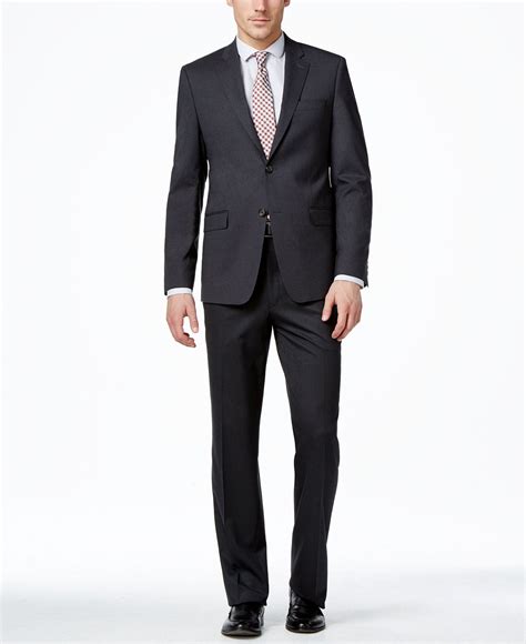 lauren ralph lauren charcoal solid slim fit suit separates suits and suit separates men macy