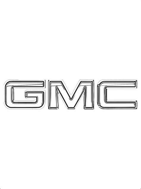 Cars coloring pages are 45 pictures of the fastest, the coolest, and the shiniest cartoon characters known all around the globe. Coloring page GMC | Coloring pages