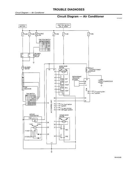 A wiring diagram is a kind of schematic which makes use of abstract photographic icons to reveal all the affiliations of parts in a system. | Repair Guides | Heating, Ventilation & Air Conditioning (2003) | Manual Air Conditioner ...