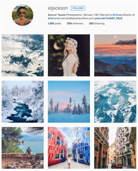 Bio to make the most out of your instagram bio here are some instagram bio examples to get you started. Travel Instagram Accounts - Here is my Top 20 with pictures