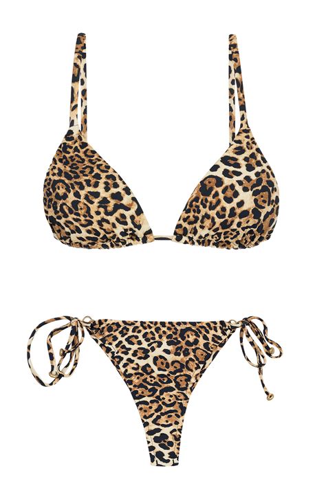 Bikini String Léopard Accessoirisé Leopardo Invisible Micro Rio de Sol