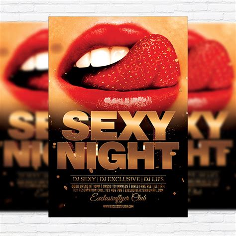 Free Sexy Night Premium Flyer Template Facebook Cover Hot Sex Picture