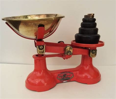 Kitchen Scales Vintage Weighing Scales F J Thornton And Co Etsy Uk
